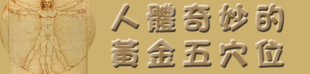人體奇妙的黃金五穴位