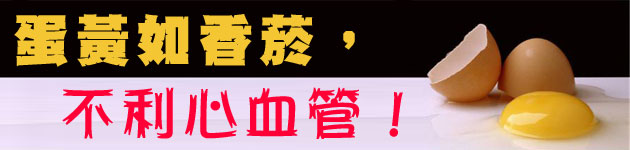 蛋黃如香菸,不利心血管!